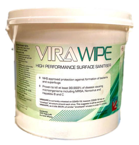 Picture of ViraWipe High Performance Surface Sanitiser 3ltr Tub
