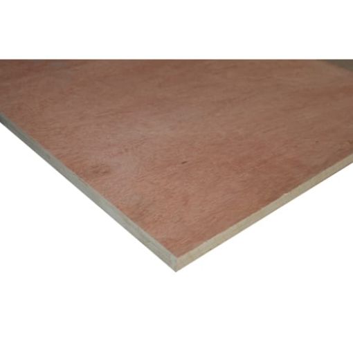 CSS28-00004 - 18mm Hoardboard/Shutttering Plywood 1.2 x 2.4m - Good One Side CU-COC-826730 FSC MIX 70%