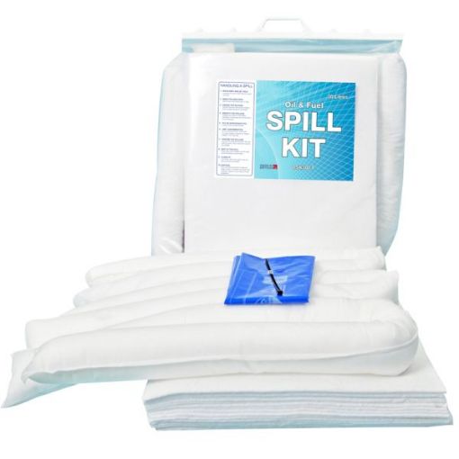 Picture of 30 Ltr Oil & Fuel Spill Kit in Heat seal bag 
