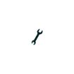 Picture of COMBI SPANNER (DROP FORGED) oxygen bottle spanner