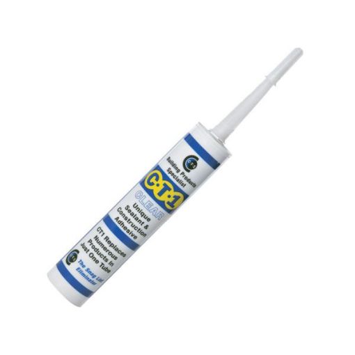 Picture of CT1 Sealant & Adhesive Clear 290ml Cartridge 