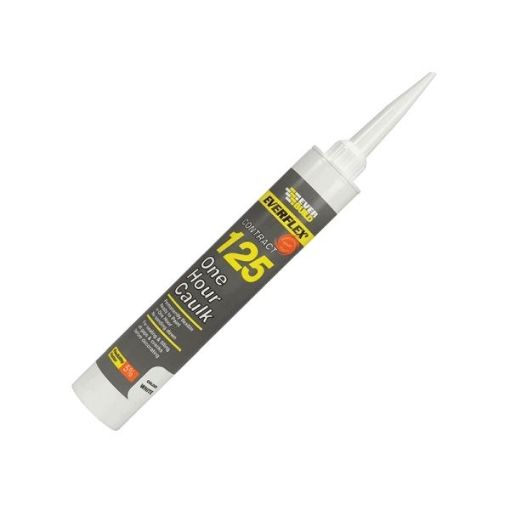 Picture of Everbuild One Hour Caulk Contact 125 White 300ml