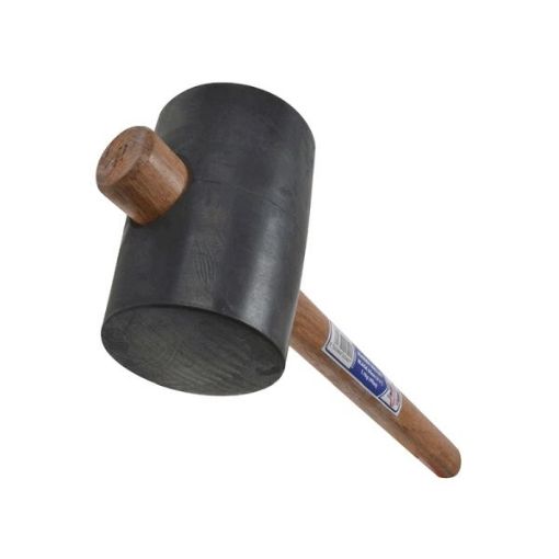 Picture of Faithfull       Rubber Mallet - Black 1.1kg (40oz)