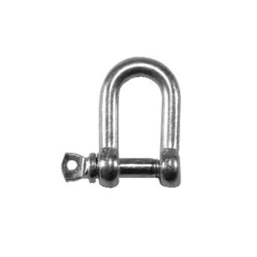 Picture of Faithfull D-Shackle Zinc Plated 6mm (Pack of 4)