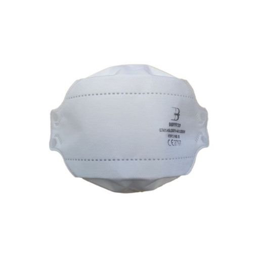 Picture of FFP3 Fold Flat Dust Mask (box 20) BBFFP3D