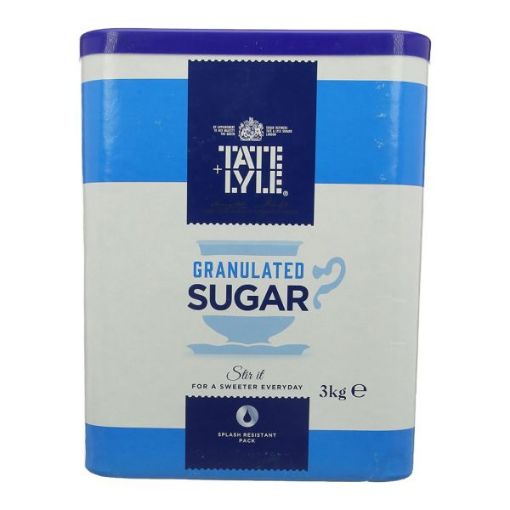 Picture of Granulated Sugar Tate and Lyle - 3kg Box  