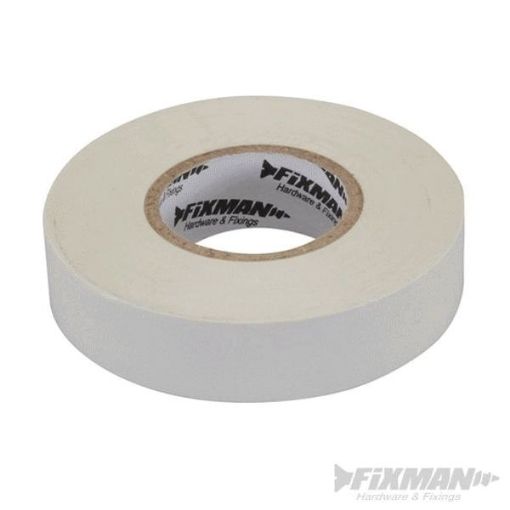 Picture of Insulation Tape 19mm x 33m White (Fixman)