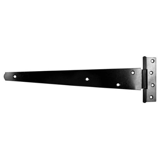 Picture of Medium Tee Hinge Pair Black 10" 