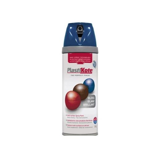 Picture of PlastiKote       Twist & Spray Gloss Royal Blue 400ml