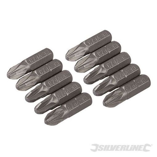 Picture of Pozidriv Cr-V Screwdriver Bits 10pk PZ3