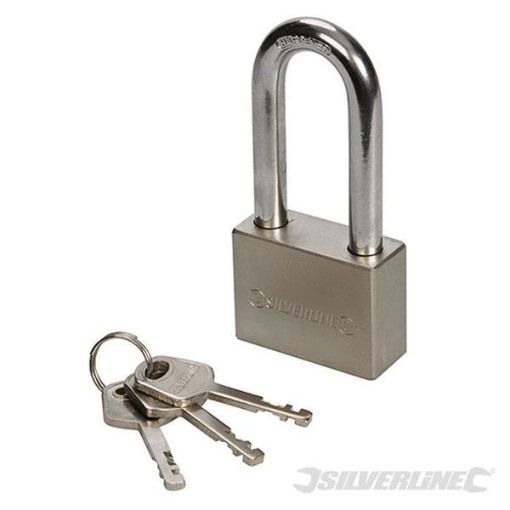 Picture of Steel Padlock Long Shackle 40mm