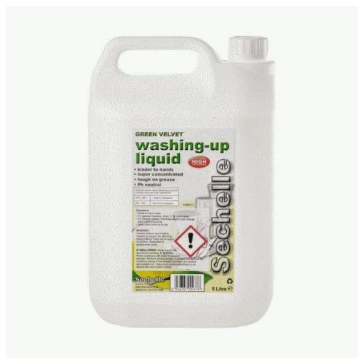 Picture of Washing Up Liquid 5ltr Sechelle Green Velvet     