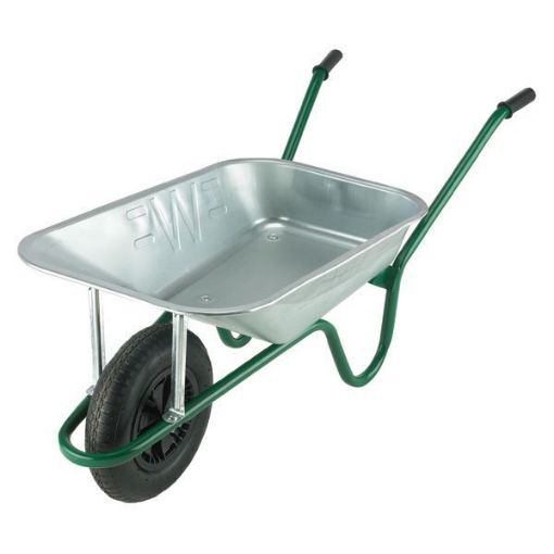 Picture of Wheelbarrow Galvanised Pneumatic 