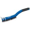 Picture of Wire Scratch Brush with Scraper (3 Row)