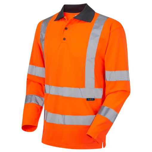 Picture of WOOLSERY Class 3 Coolviz Sleeved Polo Shirt Yellow