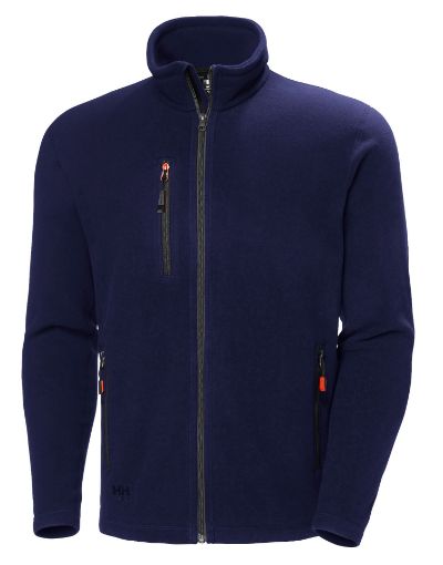 Oxford Fleece Jacket - 590 Navy