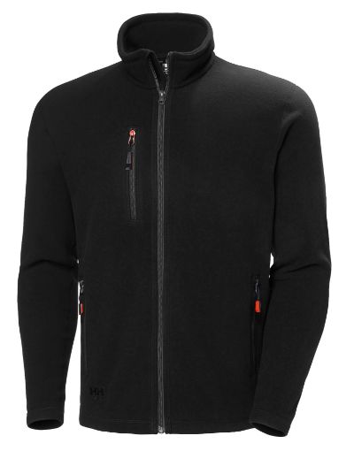 Oxford Fleece Jacket - 990 Black