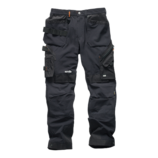 Picture of Scruffs Pro Flex Plus Holster Trousers Black