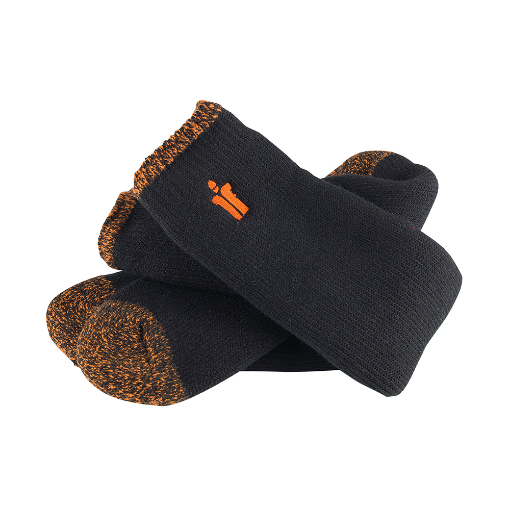 Picture of Scruffs Thermal Socks Black - Size 7 - 12 / 41 - 47