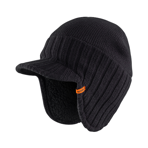 Picture of Scruffs Trade Peaked Beanie Black - One Size