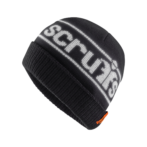 Picture of Scruffs Trade Reflective Beanie Black - One Size