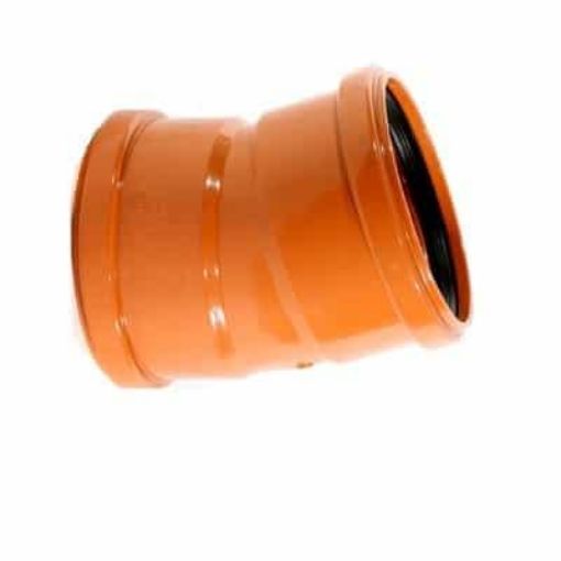 Picture of 110mm x 15° Double Socket Bend