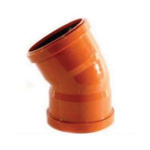Picture of 110mm x 45° Double Socket Bend