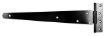 Picture of Medium Tee Hinge Pair Black 10" 