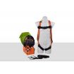 Picture of ARESTA Restraint Kit MEWP KIT 3 With EEZE KLICK SYSTEM 54.78 Single Point Harness2m Adjustable Webbing Lanyard Screwgate Carabiner x2Kit BagMEWP