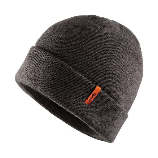 Picture of Scruffs Trade Thinsulate Beanie Graphite - Trade Thinsulate Beanie Graphite