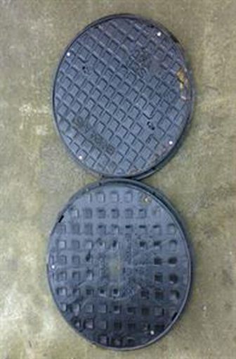 Picture of 460mm dia. Universal Circular Plastic Cover & Frame (35 kN)