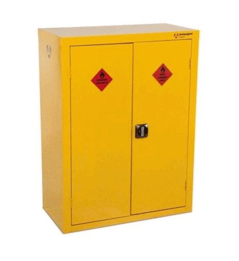 Picture of Hazardous Floor Cupboard 900x465x1200 c/w 2 Shelves