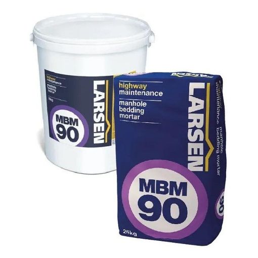 Picture of Larsen Manhole Bedding Mortar MBM 90 - 25Kg Tub