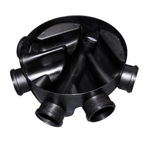 Picture of 460MM DIA. X 258MM DEEP CHAMBER BASE - 4 X 160MM & 2 X 110MM IN/OUTL