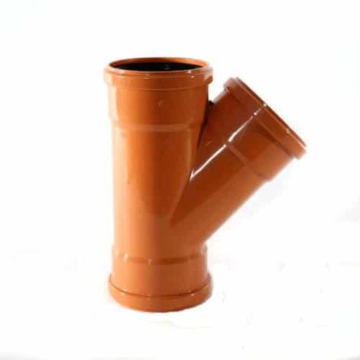 Picture of 160mm x 160mm  45° Triple  Socket Obl Junction