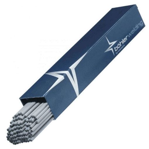 Picture of Bohler Fox EV50 4mm x 450mm 7018 Vacpac Electrodes (Dry System 30) 8 packets in a carton. 2.7kg per packet . sold per packet