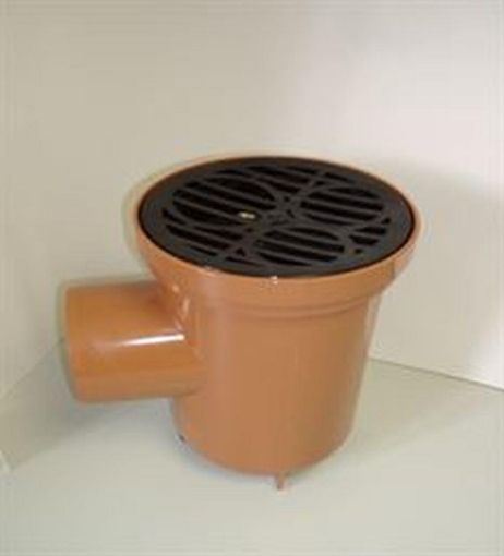 Picture of Bottle  Gully with Circular Grid