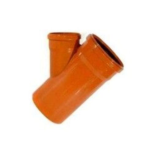 Picture of 160mm x 110mm  45° Double Socket Junction