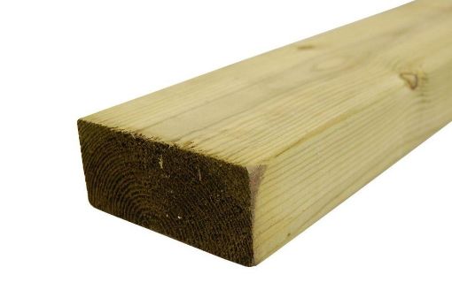 Picture of 4.8m Lengths Tanalized 4 x 2 Formwork C16 CU-COC-826730 FSC MIX 70% 