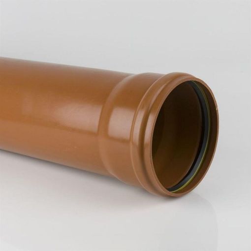 Picture of 160mm x 6m Single Socket Drainage Pipe