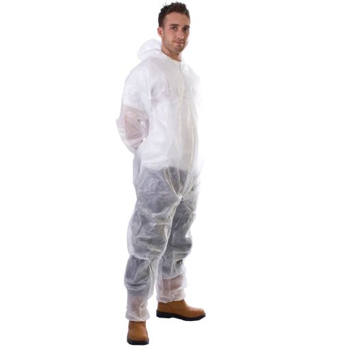 Picture of Coverall Non-Wov White 