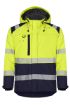 Picture of Hi-Vis Winter Jacket - yellow/navy