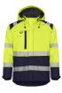 Picture of Hi-Vis Winter Jacket - yellow/navy