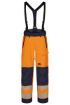 Picture of Hi-Vis Ladies Shell Trousers - orange/navy