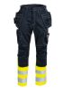 Picture of Flame Retardant Craftsman Trousers - yellow/navy