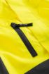 Picture of BREATHABLE HI-VIS RAIN JACKET - Yellow/Navy