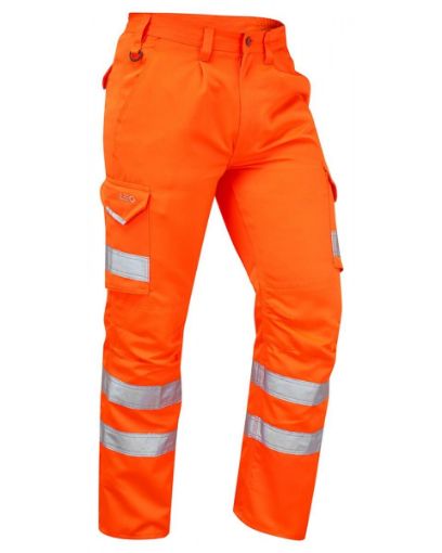 Picture of BIDEFORD Class 1 Poly/Cotton Cargo Trouser Orange