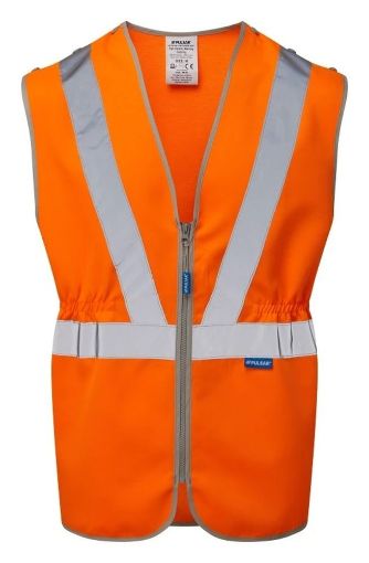 Picture of Pulsar Rail Spec Tear Apart Waistcoat PR145 Orange