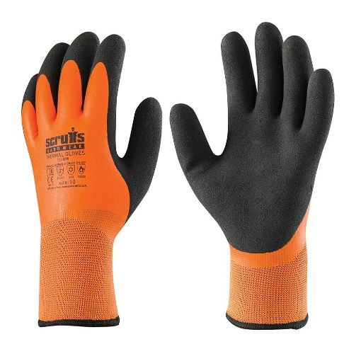 Picture of Scruffs Thermal Gloves Orange
