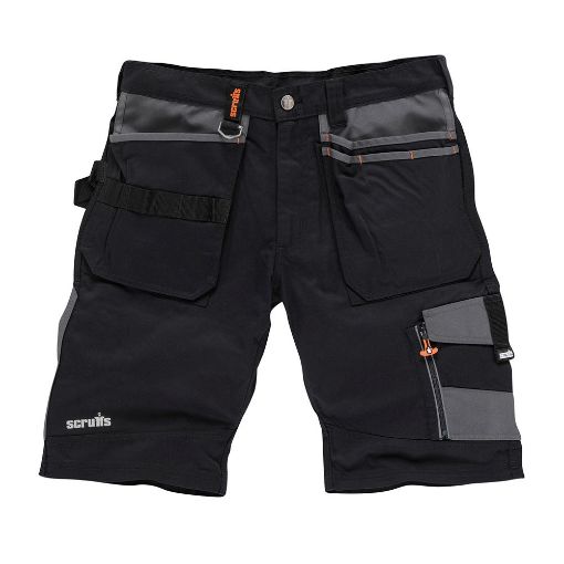 Picture of Scruffs Trade Shorts Black